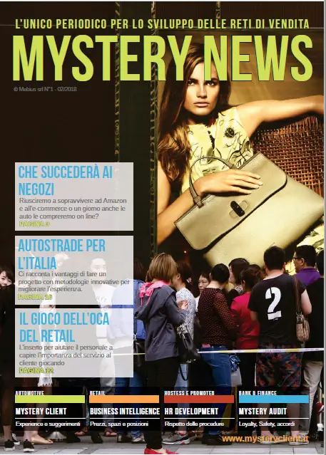 Copertina di Mystery Marketing News