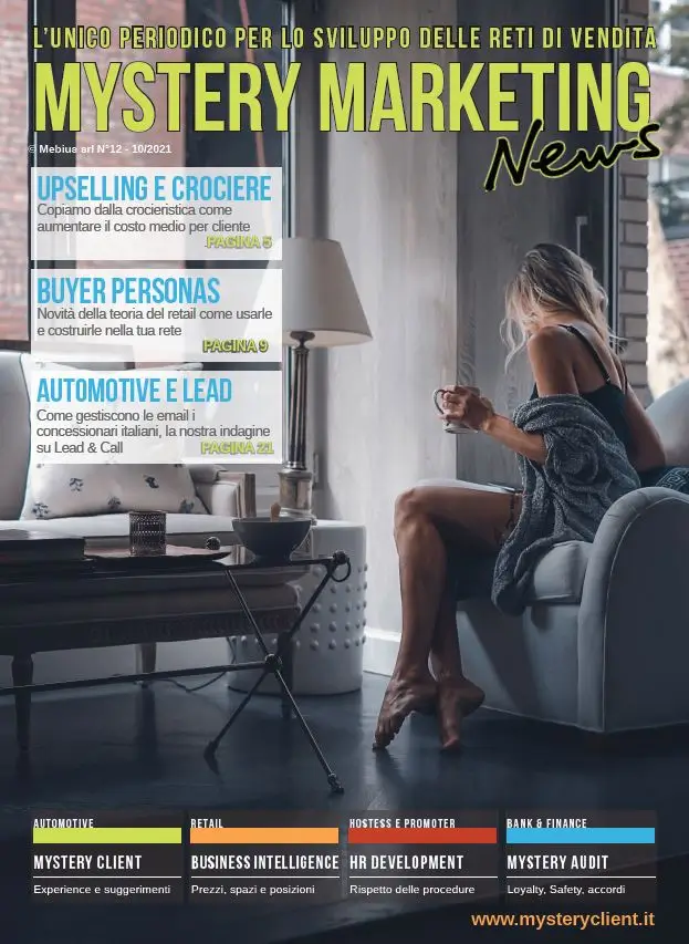 Copertina di Mystery Marketing News