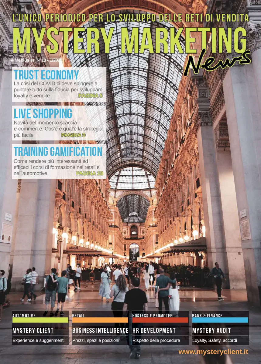 Copertina di Mystery Marketing News