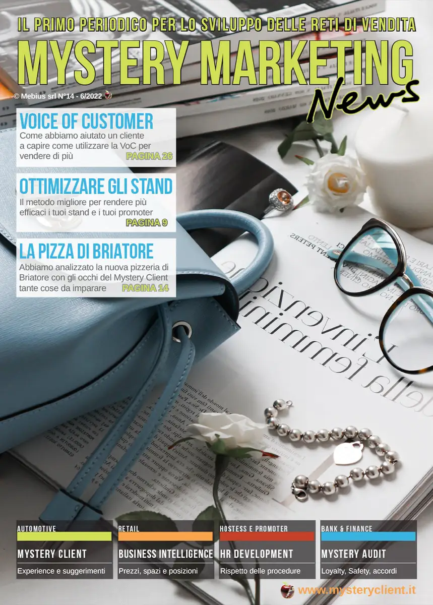 Copertina di Mystery Marketing News