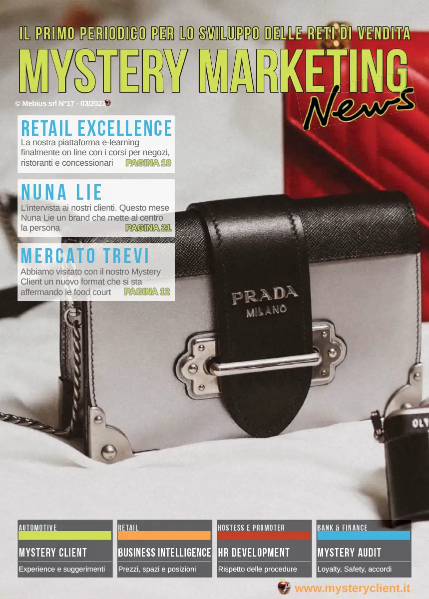 Copertina di Mystery Marketing News