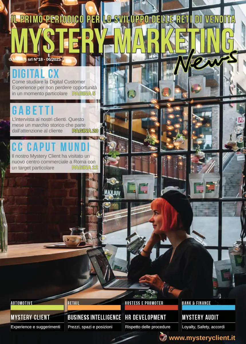 Copertina di Mystery Marketing News