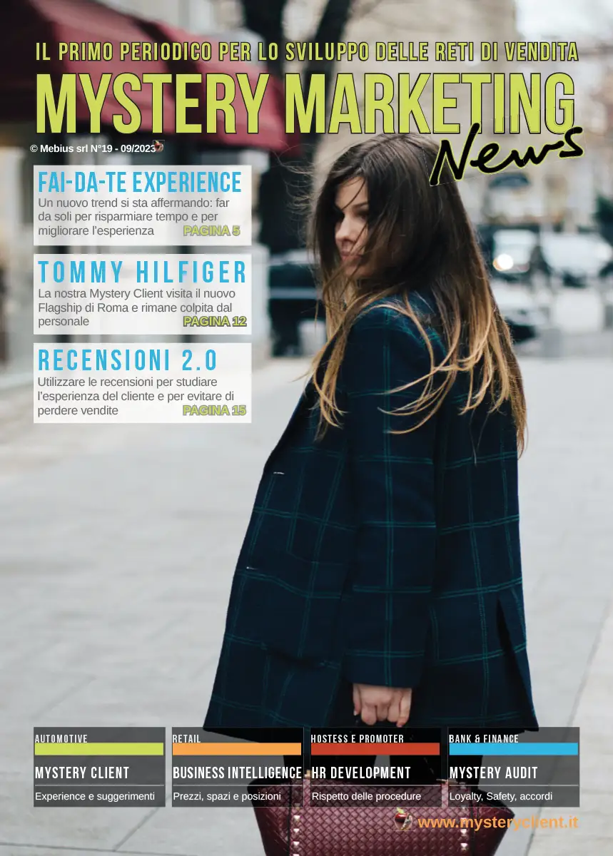 Copertina di Mystery Marketing News