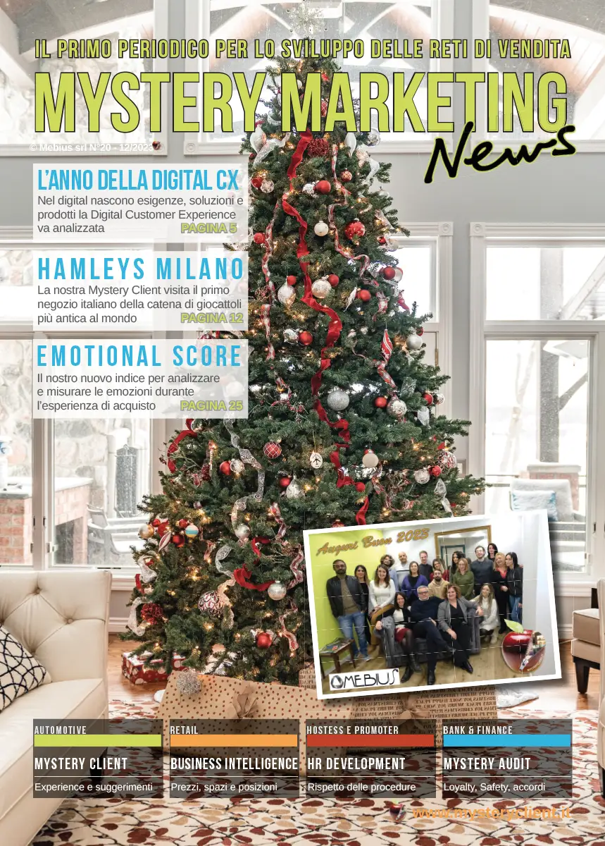 Copertina di Mystery Marketing News