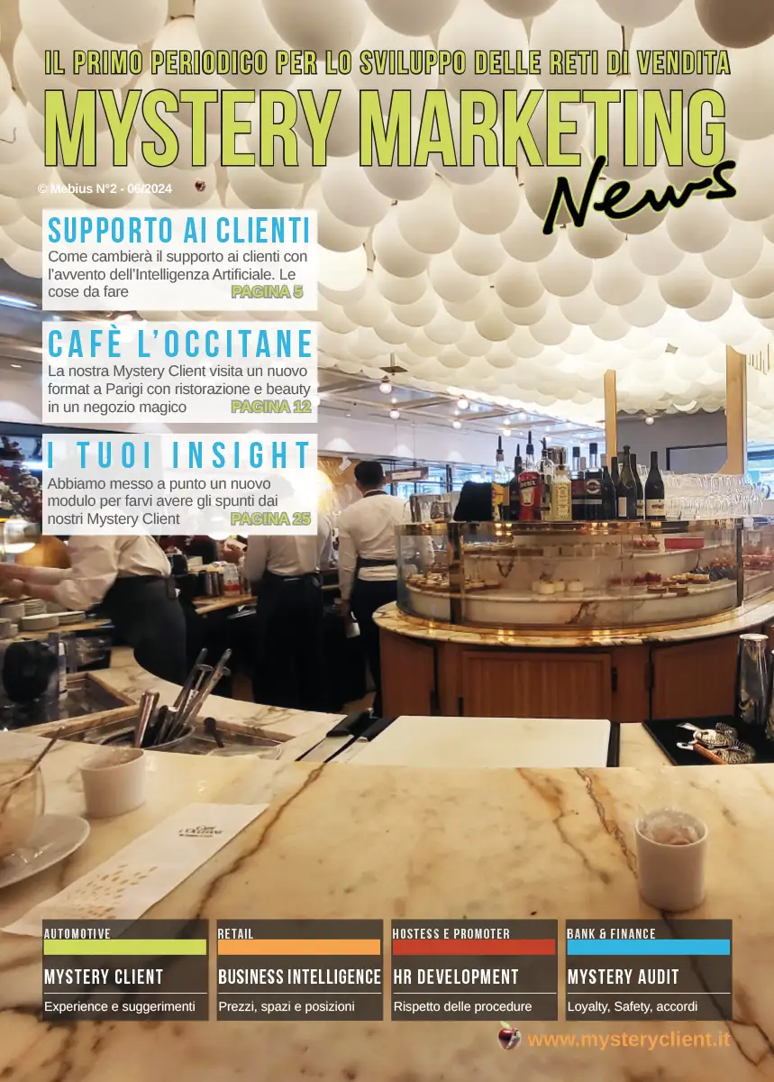Copertina di Mystery Marketing News