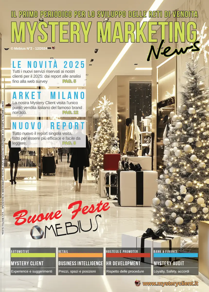 Copertina di Mystery Marketing News