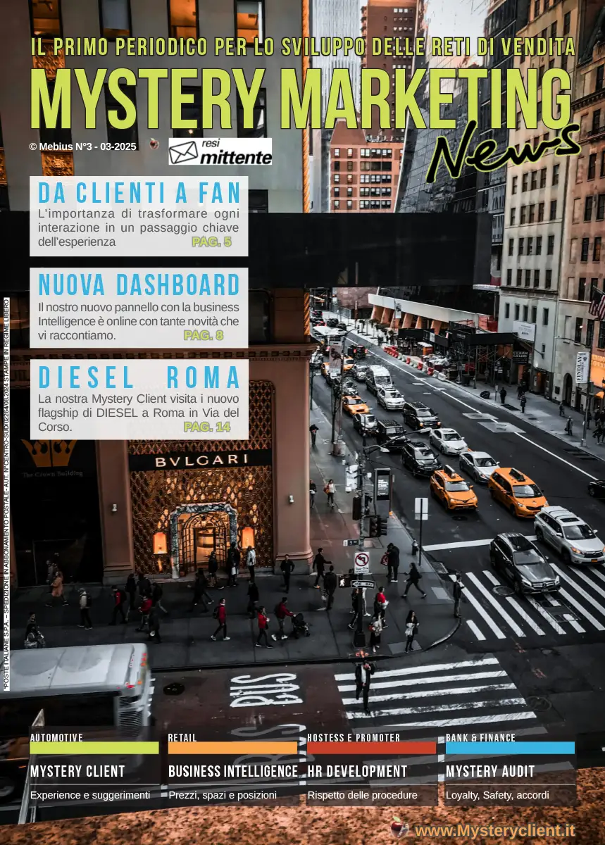 Copertina di Mystery Marketing News