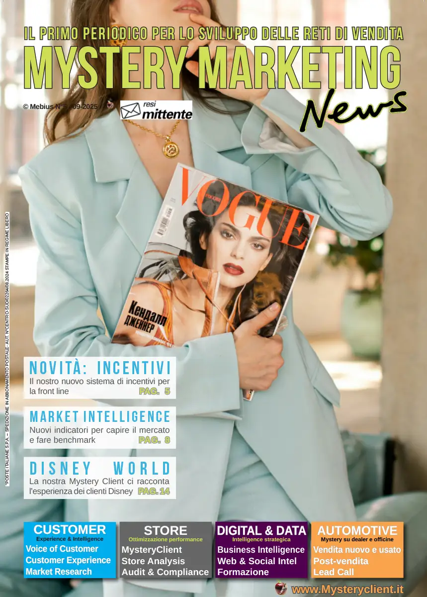 Copertina di Mystery Marketing News