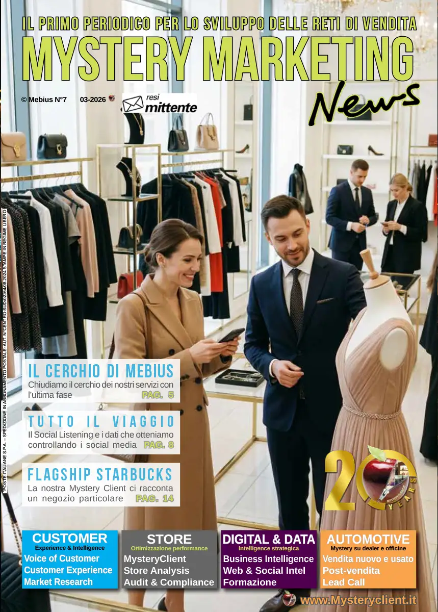 Copertina di Mystery Marketing News